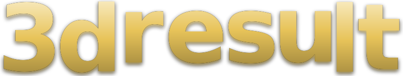 3d result logo